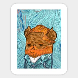 Vincent Bub Gogh Sticker